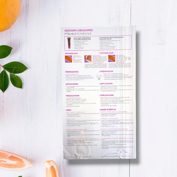 L'Oreal Professionnel DIARichesse 2 Tubes Ammonia-Free Sugar Brown 5.3/5G - Picture 15 of 16